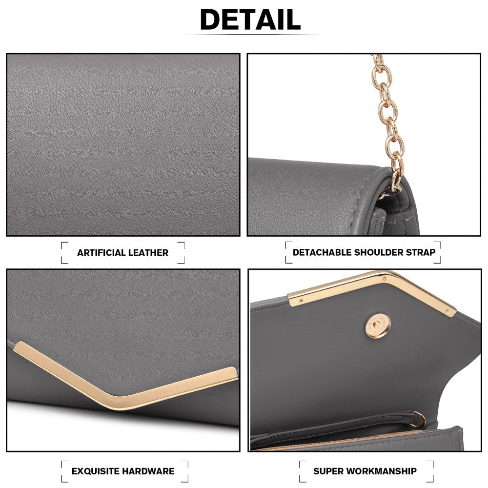 VEGAN ENVELOPE CLUTCH