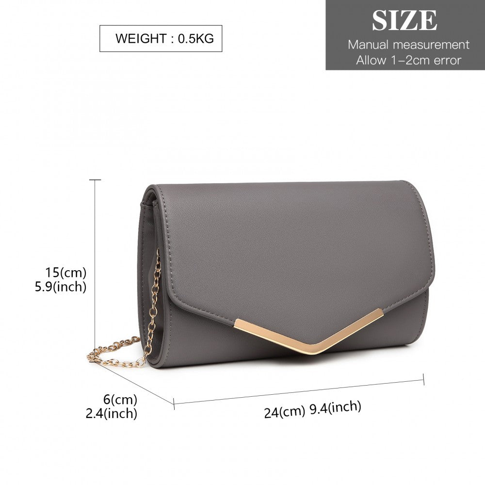 VEGAN ENVELOPE CLUTCH
