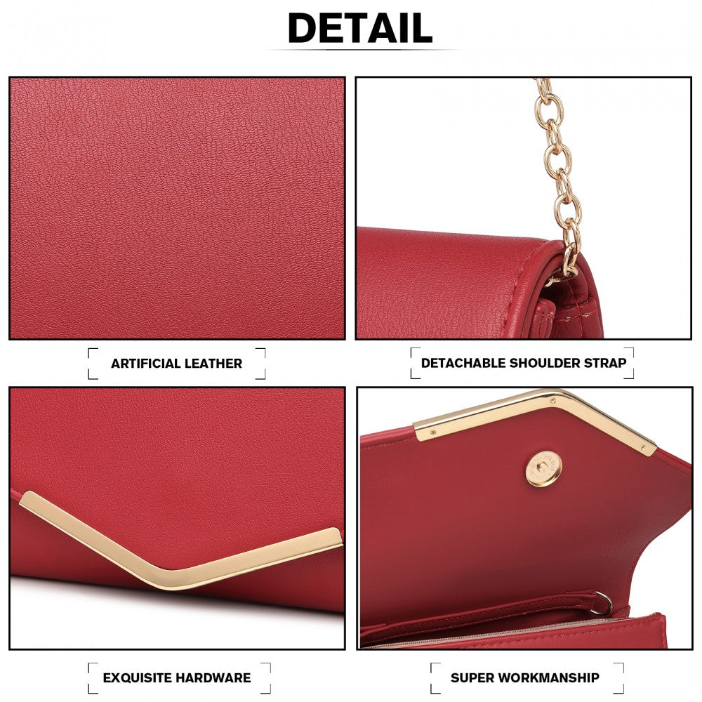 VEGAN ENVELOPE CLUTCH