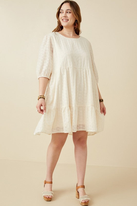 Crochet Tiered Dress