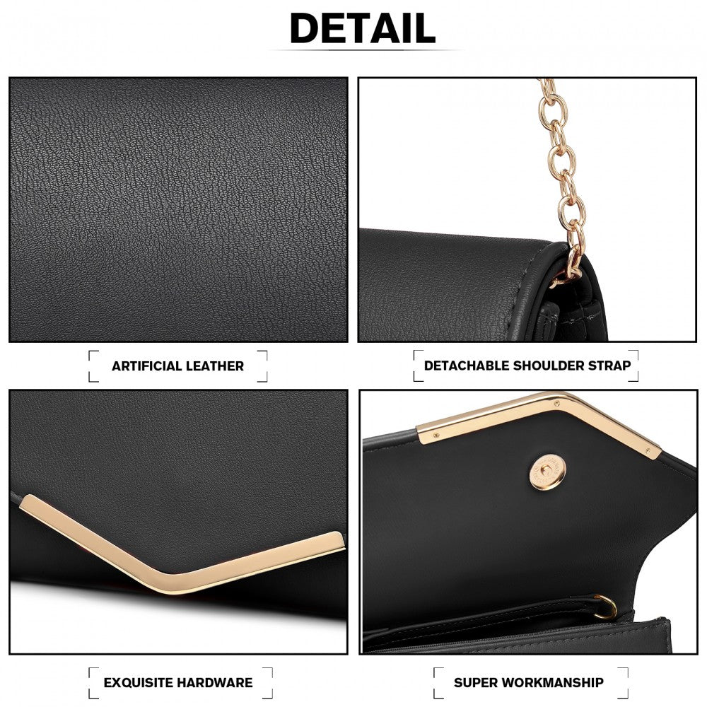VEGAN ENVELOPE CLUTCH