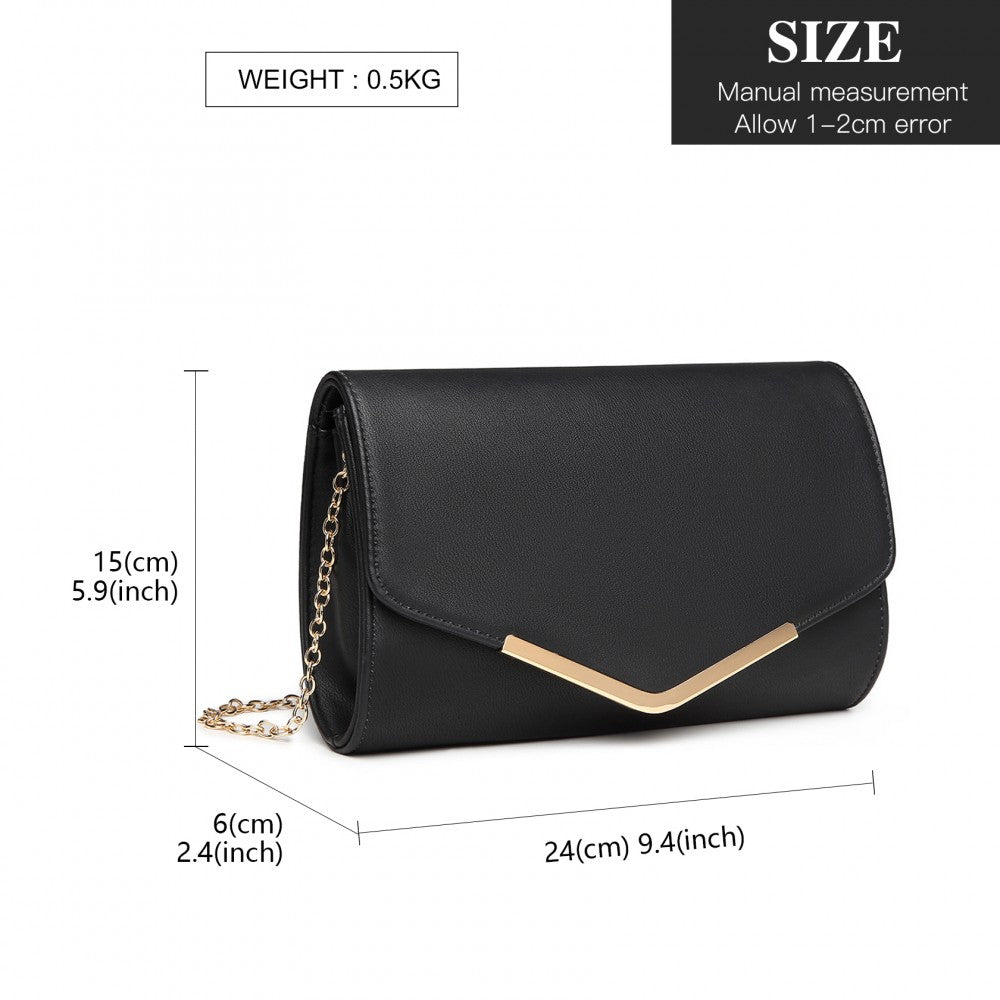 VEGAN ENVELOPE CLUTCH