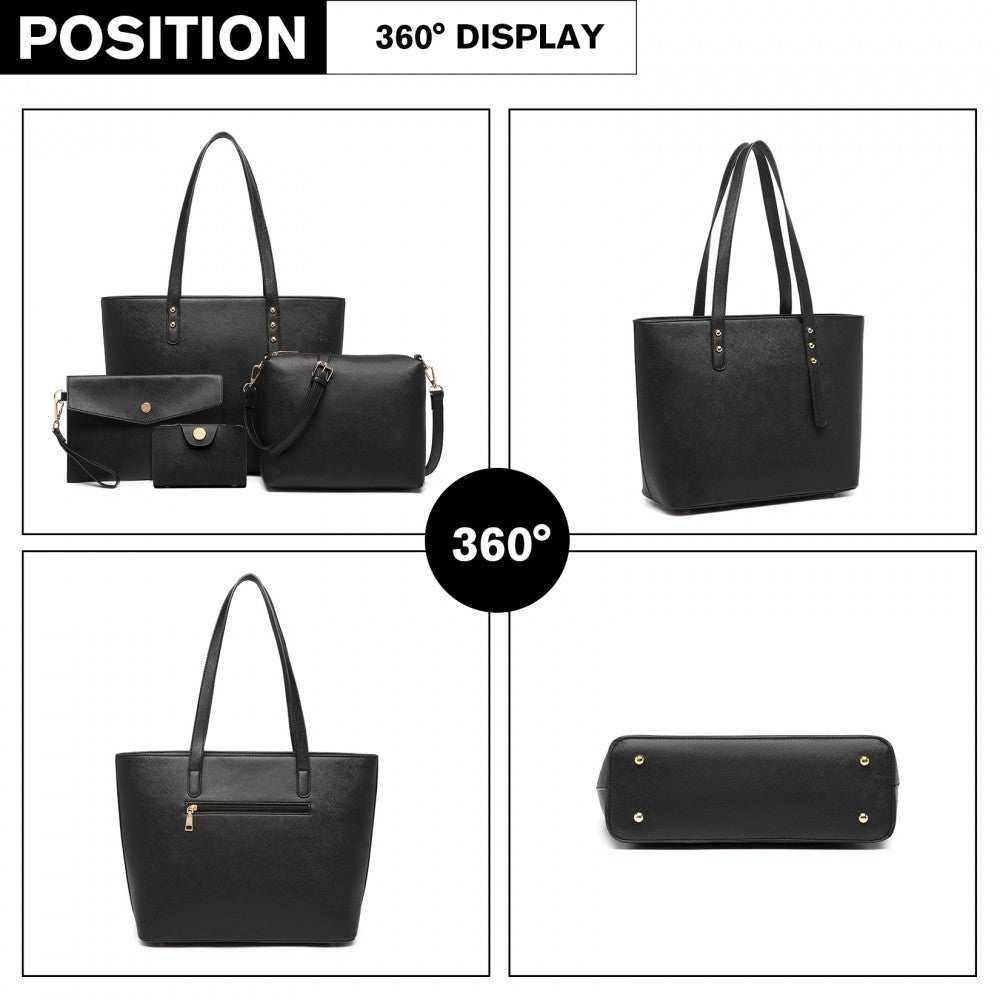 4 PIECE HANDBAG SET
