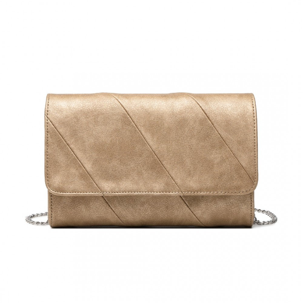 STYLISH TWILL CLUTCH