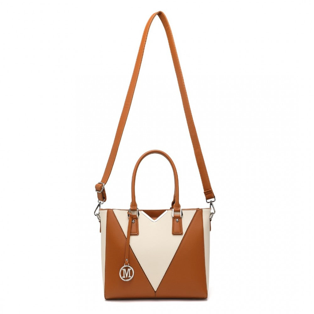 V-SHAPE SHOULDER HANDBAG