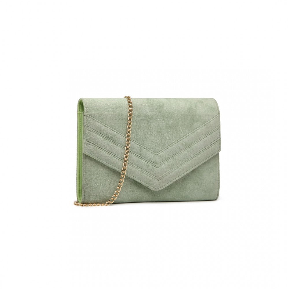 CHEVRON ENVELOPE CLUTCH