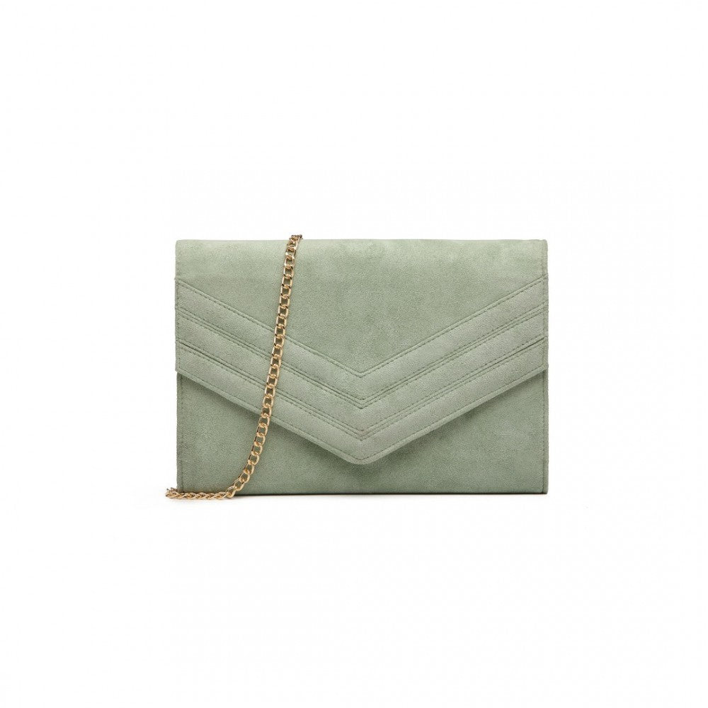 CHEVRON ENVELOPE CLUTCH