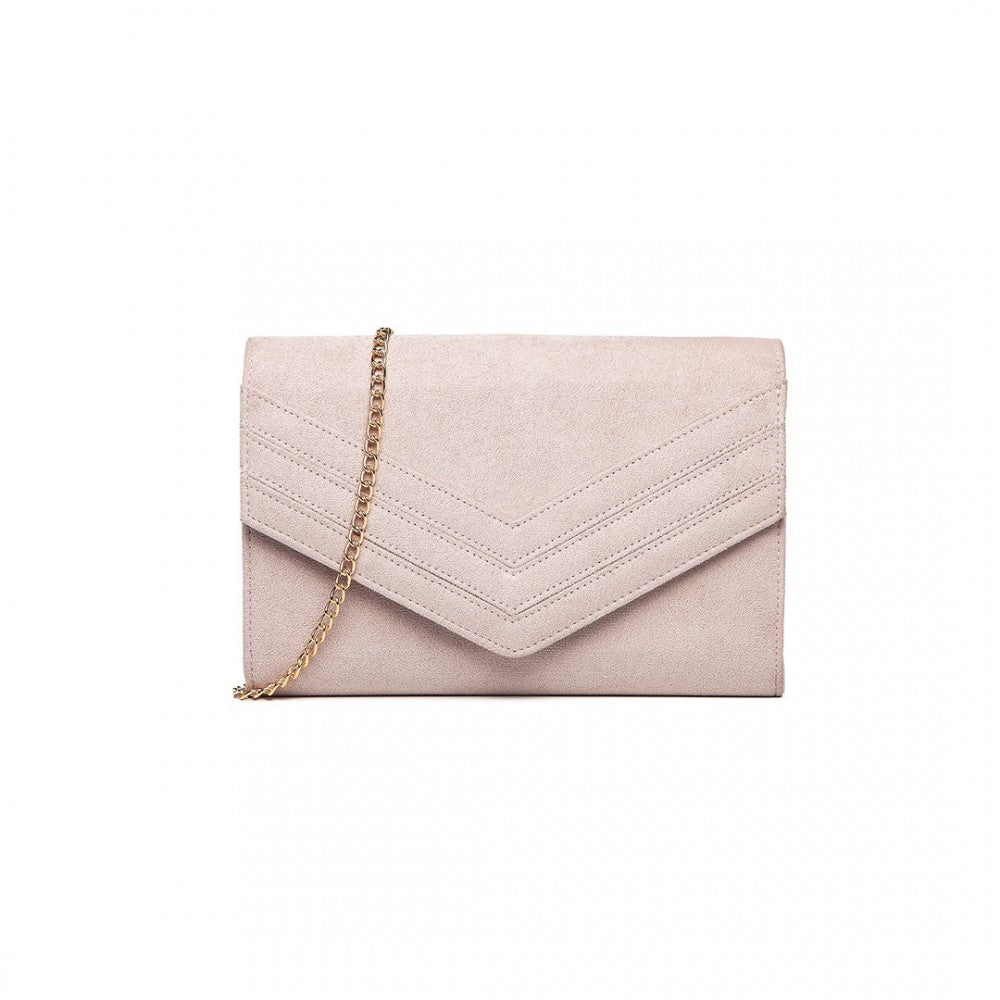 CHEVRON ENVELOPE CLUTCH