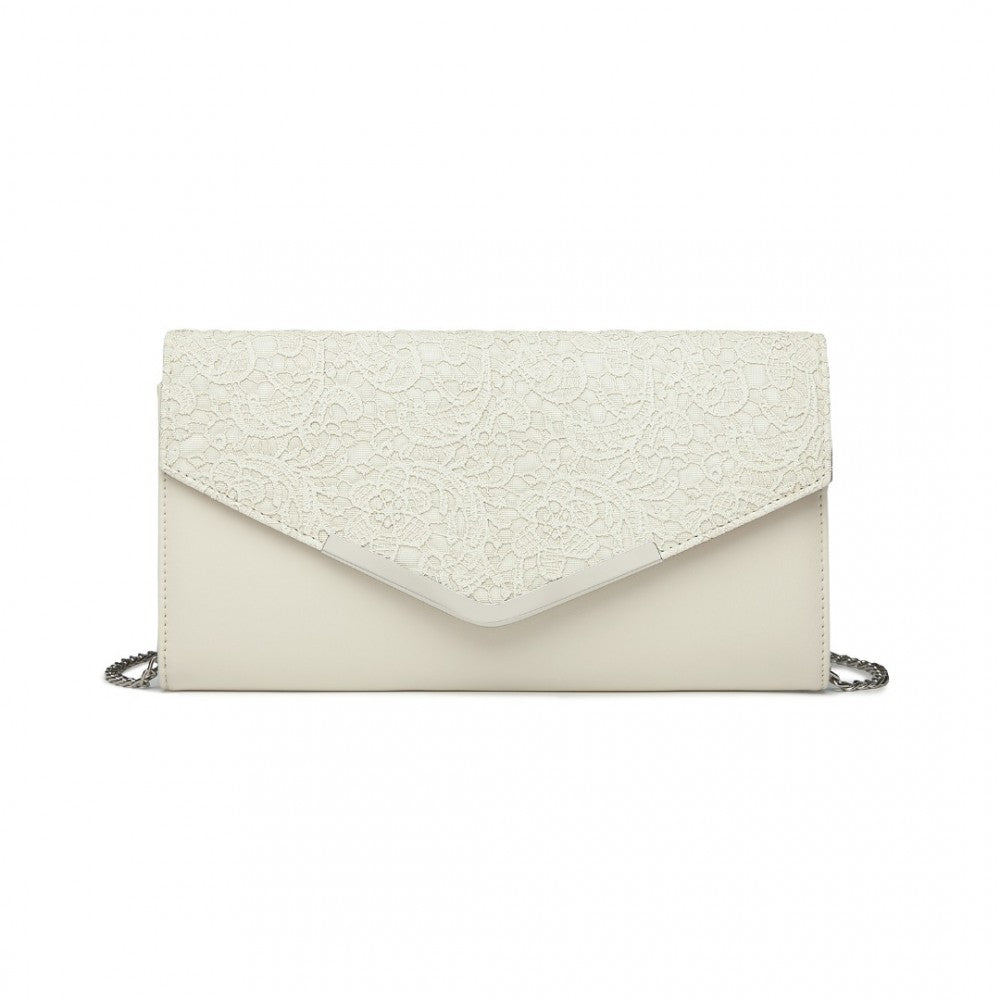ENVELOPE FLAP CLUTCH EVENING BAG