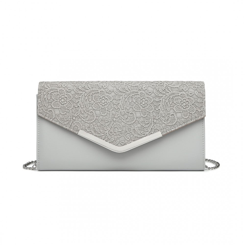 ENVELOPE FLAP CLUTCH EVENING BAG