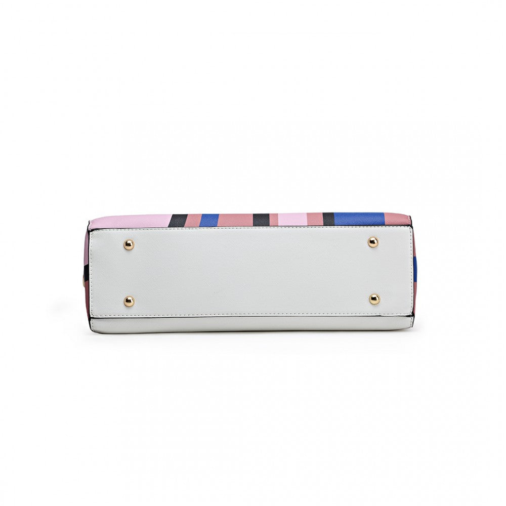 DIGITAL PRINT HANDBAG PINK-SOLD-SOLD-Daring Diva Australia