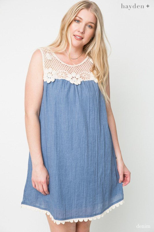 Z-Floral Crochet Dress-SOLD-SOLD-Daring Diva Australia