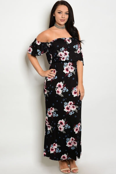 Sandra Off Shoulder Maxi Dress-SOLD-SOLD-Daring Diva Australia