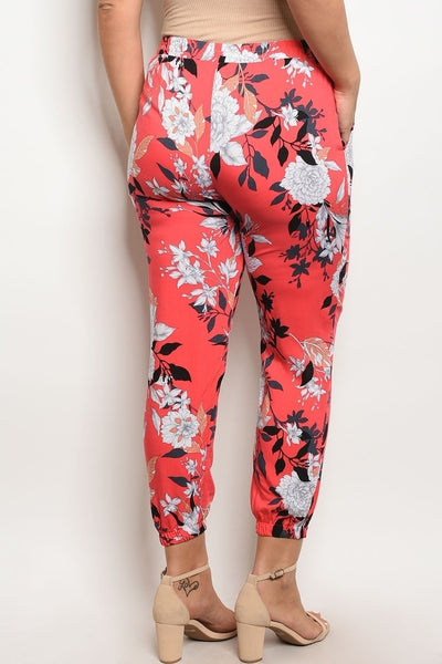 Z-Tiffany Floral Pants-SOLD-SOLD-Daring Diva Australia