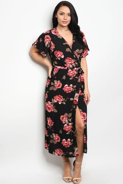 Andrea Floral Maxi Dress-SOLD-SOLD-Daring Diva Australia