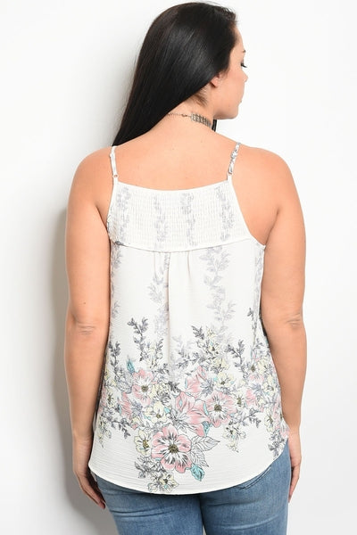 Sarah Ann Floral Top-SOLD-SOLD-Daring Diva Australia