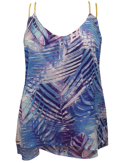 Z-Grecian Braided Double Strap Chiffon Top-SOLD-SOLD-Daring Diva Australia