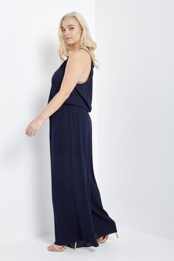 Andrea Tassel Tie Jumpsuit-Jumpsuits-Daring Diva Australia-Daring Diva Australia