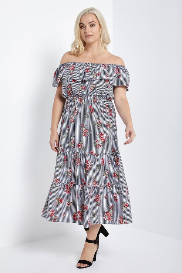 Marissa Ruffle Maxi Dress-Dresses-Daring Diva Australia-Daring Diva Australia