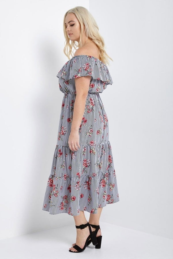 Marissa Ruffle Maxi Dress-Dresses-Daring Diva Australia-Daring Diva Australia