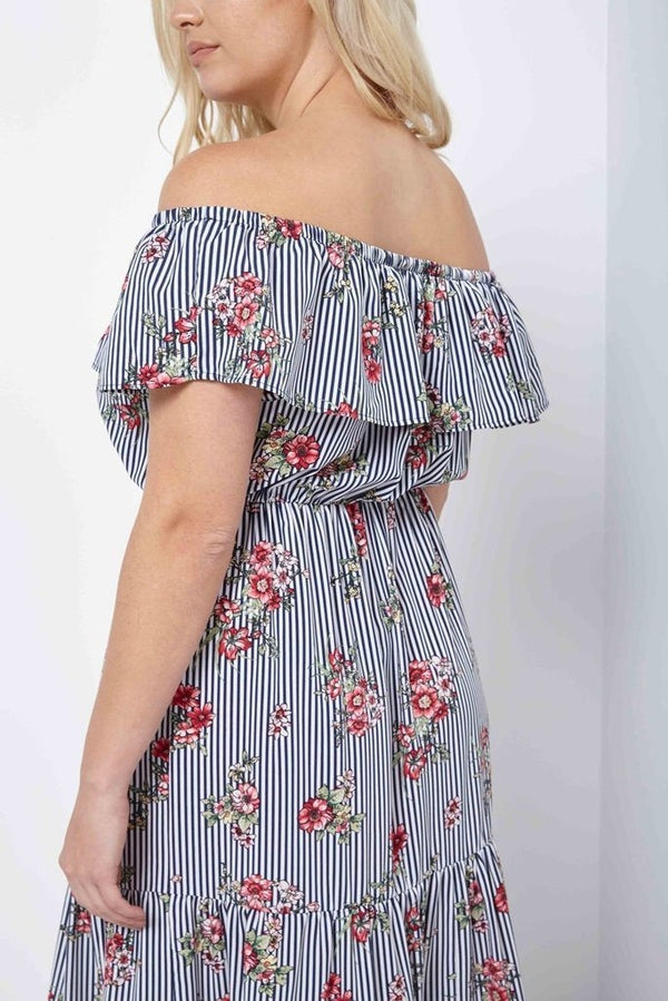 Marissa Ruffle Maxi Dress-Dresses-Daring Diva Australia-Daring Diva Australia