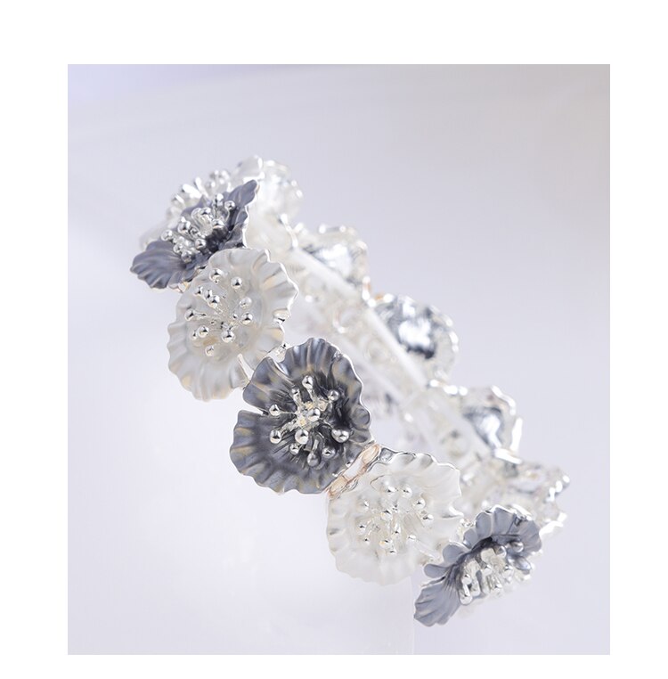 Crystal Flower Bracelet