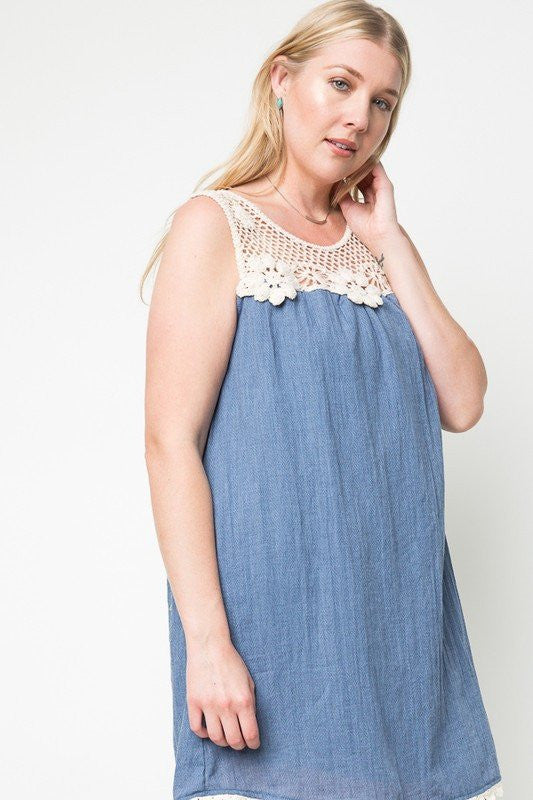 Z-Floral Crochet Dress-SOLD-SOLD-Daring Diva Australia