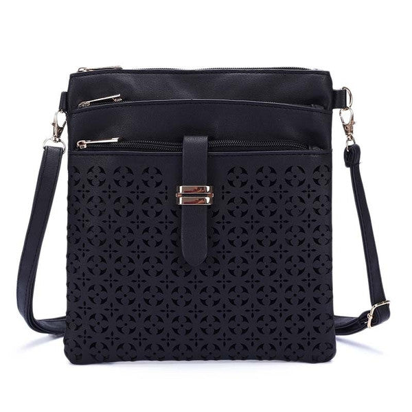 Z-Sleepy Hollow Cross Body Bag Black-SOLD-SOLD-Daring Diva Australia