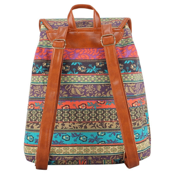 Z-Rush Season Canvas Backpack-SOLD-SOLD-Daring Diva Australia
