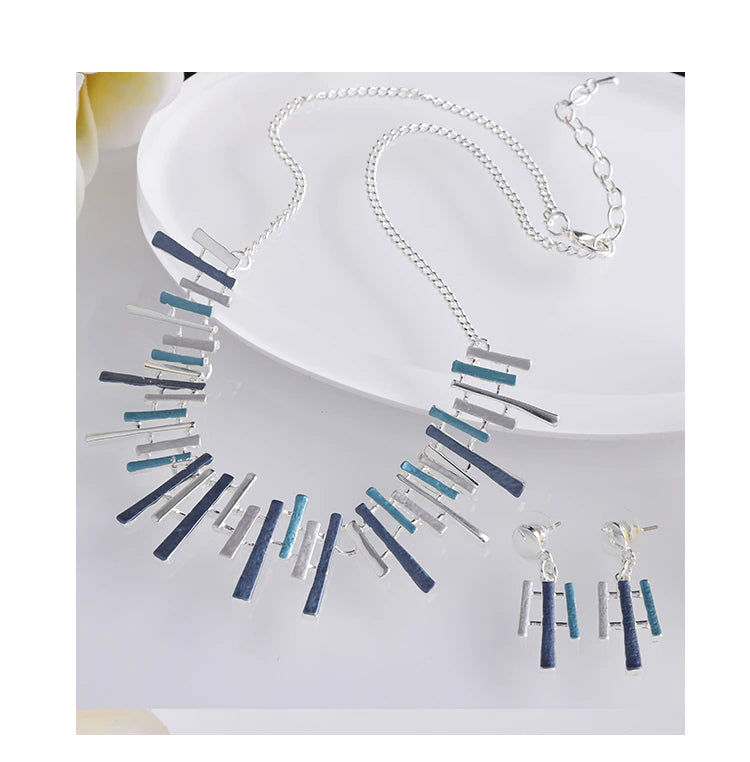 Spike Necklace & Earring Set