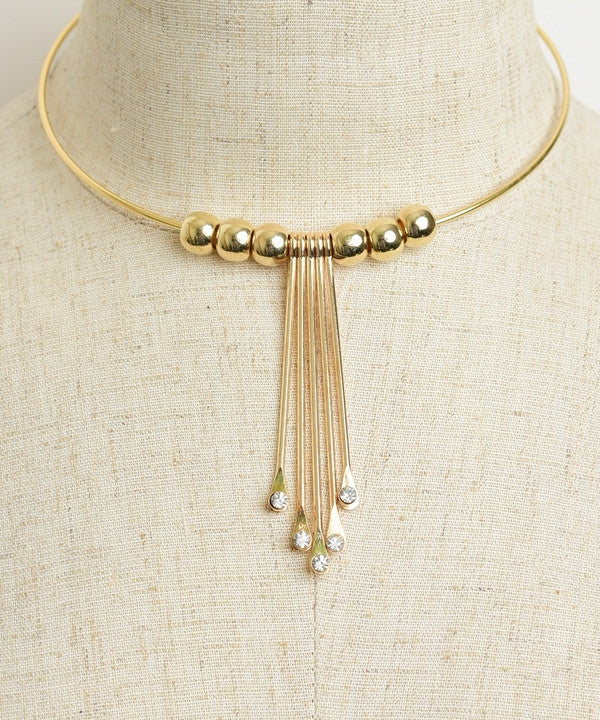 Drops of Diamond Choker-Jewellery-Jewellery-Gold-Daring Diva Australia, jewellery, jewelry, rings, earrings, necklaces, bracelet, bangles, choker, fashion jewellery, accessories, gold jewelry, silver jewellery, cheap jewellery, jewellery stores, imitation jewellery, fashion earrings, fashion rings, fashion necklace, costume jewellery, women’s jewellery, earrings for women, gold necklace for women, gold ring for women, women ring, silver necklace for women, silver ring for women, gold choker