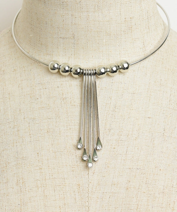 Drops of Diamond Choker Silver-Jewellery-Jewellery-Silver-Daring Diva Australia, jewellery, jewelry, rings, earrings, necklaces, bracelet, bangles, choker, fashion jewellery, accessories, gold jewelry, silver jewellery, cheap jewellery, jewellery stores, imitation jewellery, fashion earrings, fashion rings, fashion necklace, costume jewellery, women’s jewellery, earrings for women, gold necklace for women, gold ring for women, women ring, silver necklace for women, silver ring for women