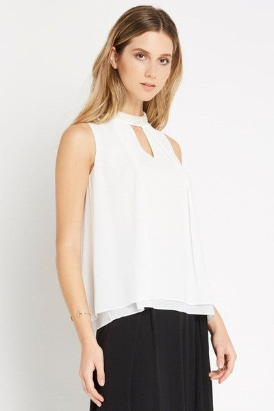 Z-Dainty Daisy Beaded Top-SOLD-SOLD-Daring Diva Australia