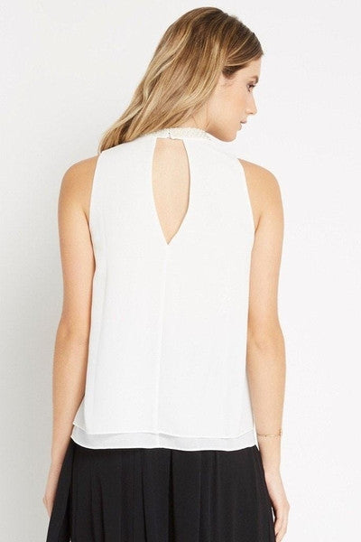 Z-Dainty Daisy Beaded Top-SOLD-SOLD-Daring Diva Australia