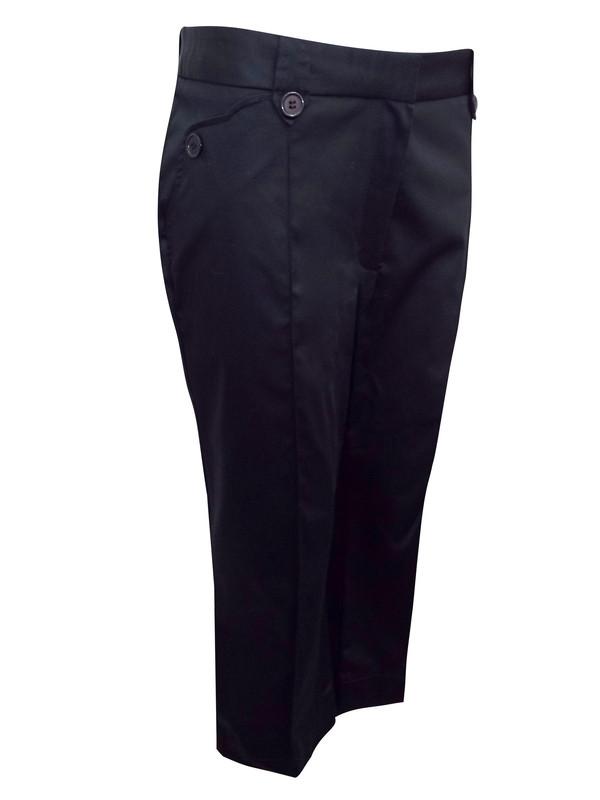 Double Button Cropped Trousers-SOLD-SOLD-Daring Diva Australia