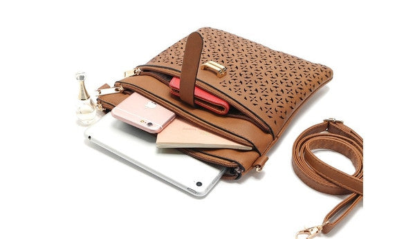 Z-Sleepy Hollow Cross Body Bag Light Brown-SOLD-SOLD-Daring Diva Australia