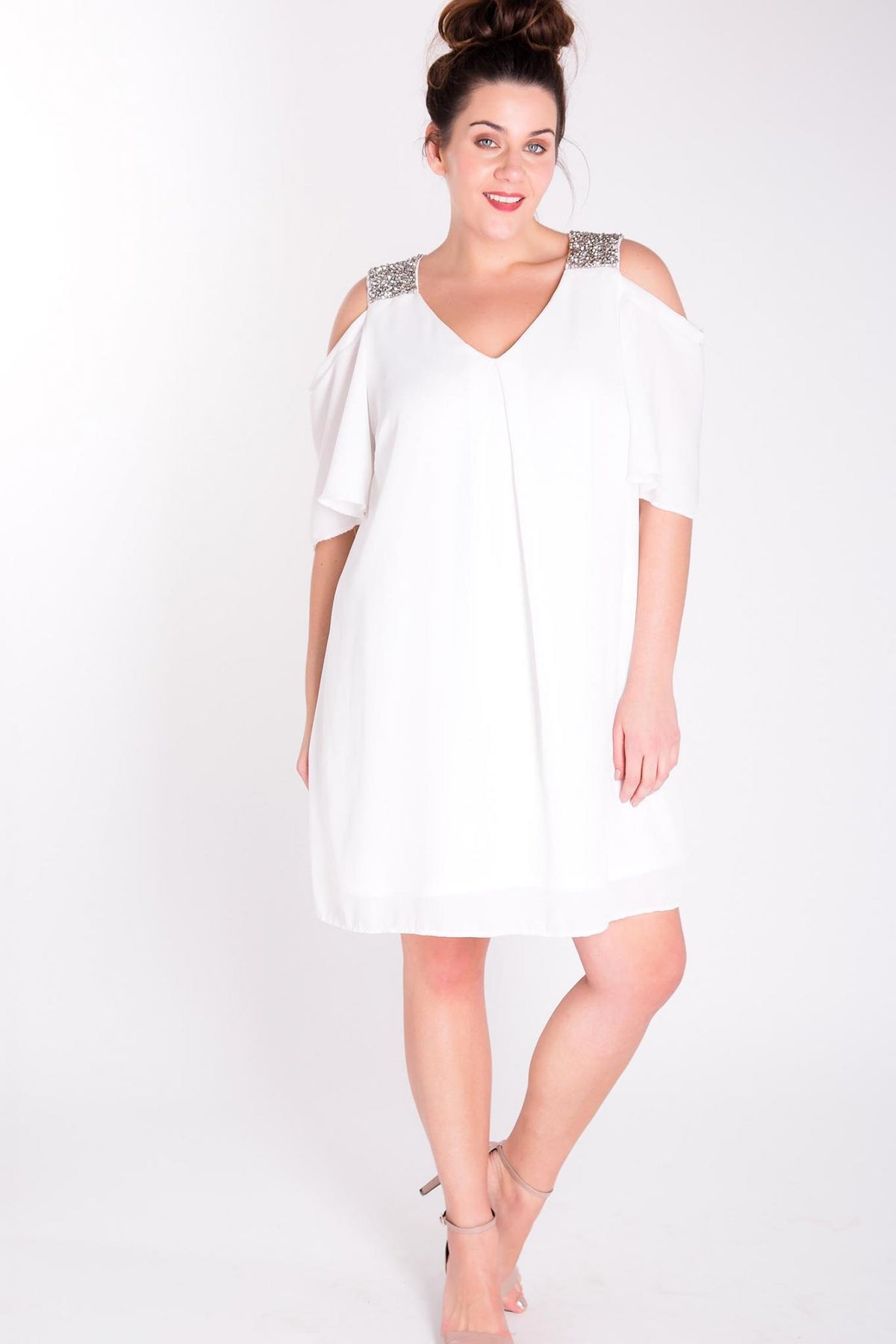 Jaylee Cold Shoulder Dress-SOLD-SOLD-18-Daring Diva Australia