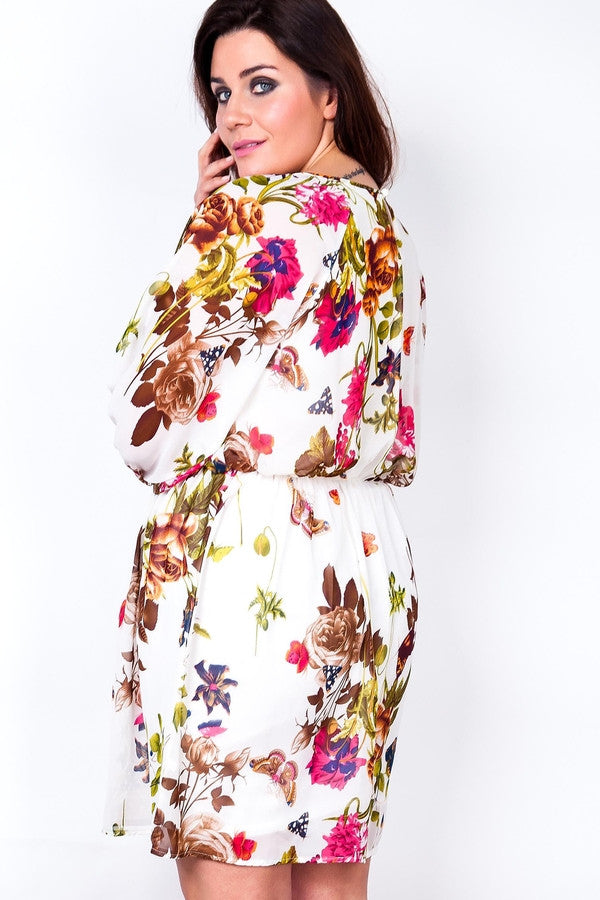 Z-Garden Delight Chiffon Dress-SOLD-SOLD-Daring Diva Australia