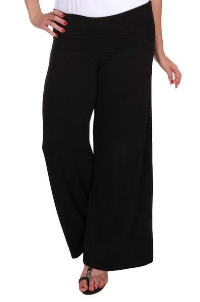 Girty Fold-Over Palazzo Pants-SOLD-SOLD-Daring Diva Australia