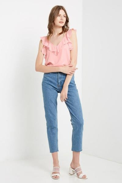 Romantic Ruffle Top-Clearance-Daring Diva Australia-8-Daring Diva Australia