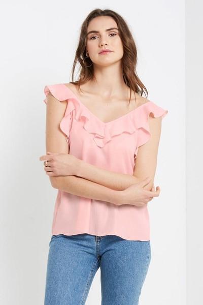 Romantic Ruffle Top-Clearance-Daring Diva Australia-8-Daring Diva Australia