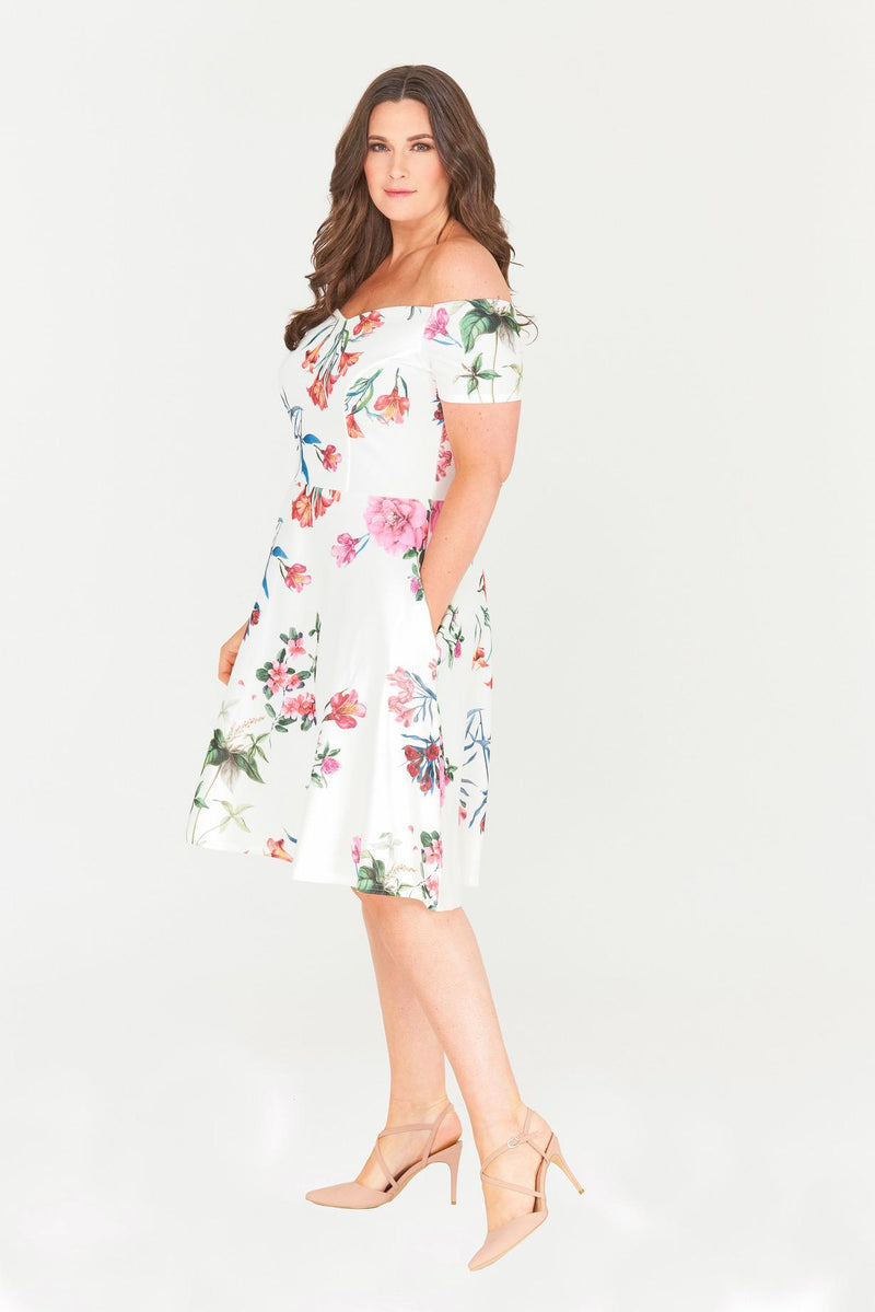 Kailyn Fit & Flare Dress-Dresses-Daring Diva Australia-Daring Diva Australia