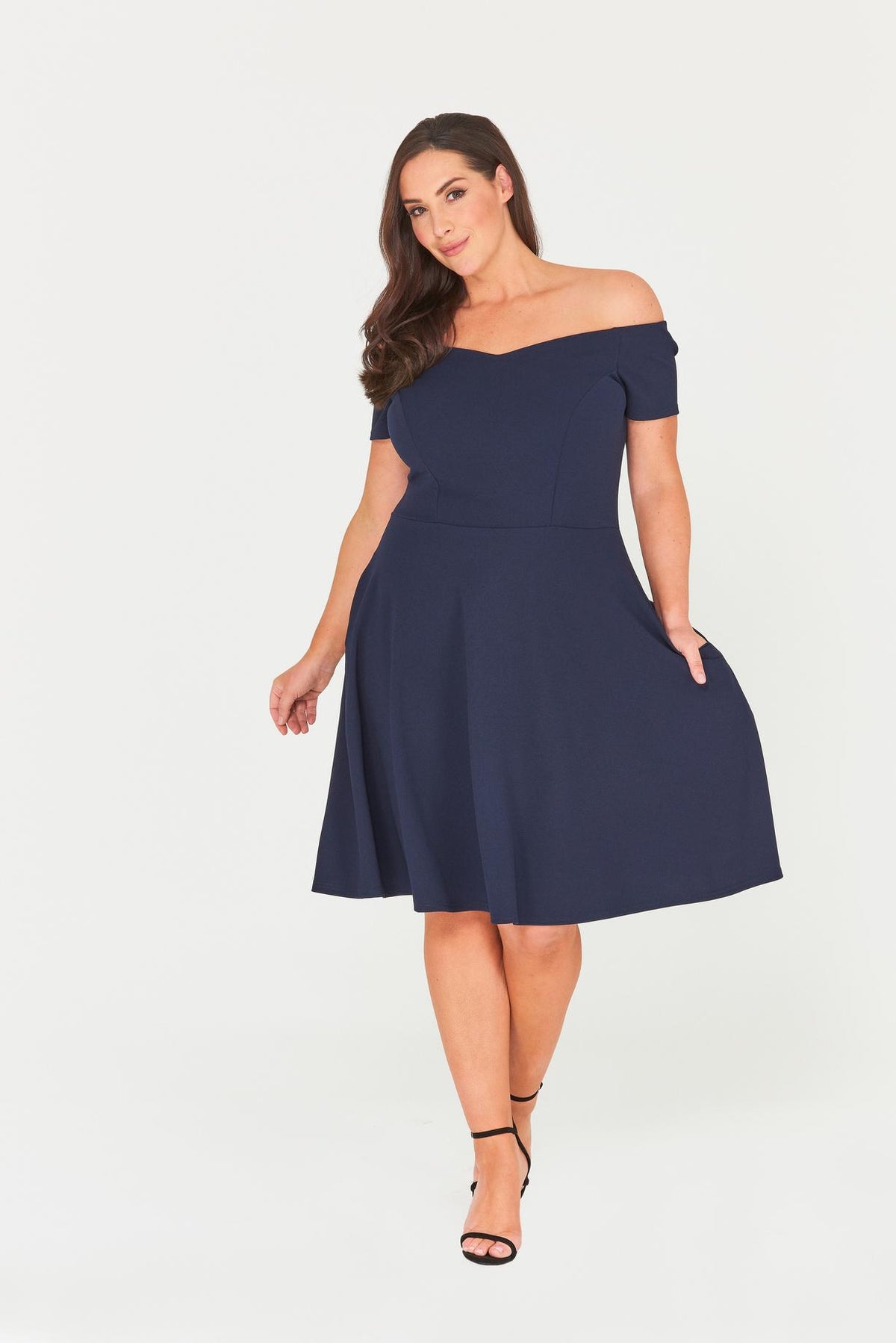 Kailyn Floral Fit & Flare Dress-SOLD-SOLD-Daring Diva Australia