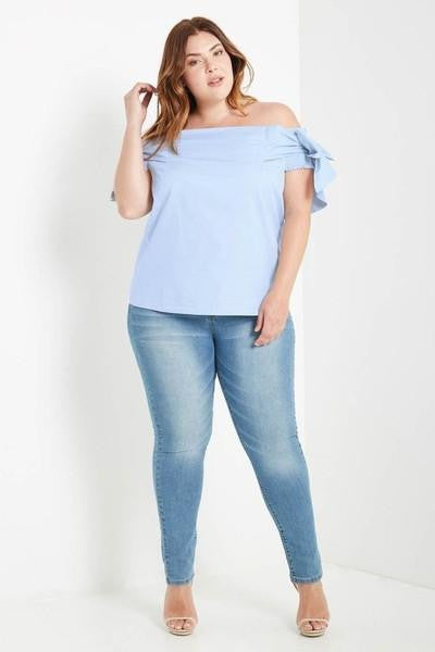 Janey Bow Tie Top-Tops-Daring Diva Australia-Daring Diva Australia