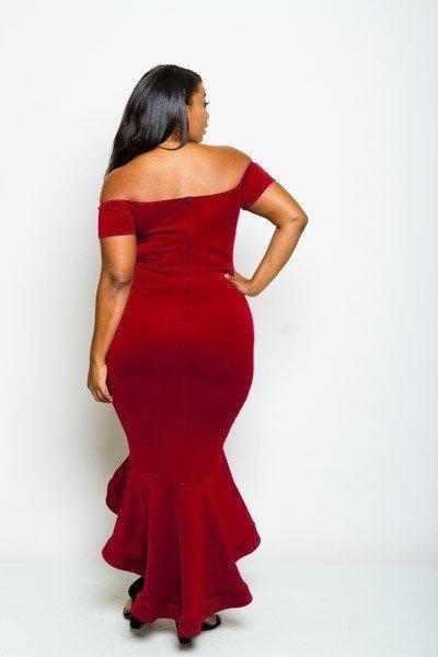 Ayzlee Mermaid Dress-Dresses-Daring Diva Australia-Daring Diva Australia