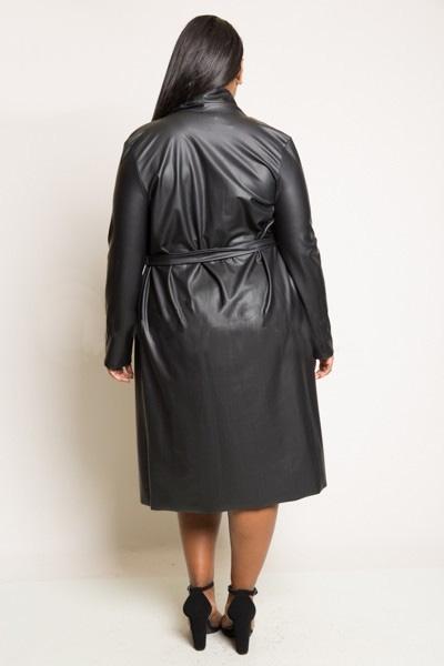 Valencia Faux Leather Jacket-Outerwear-Daring Diva Australia-Daring Diva Australia