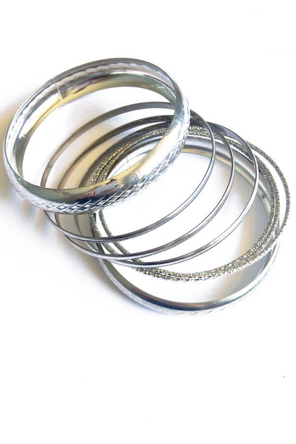 Silver Layered Bangle-Jewellery-Jewellery-Silver-Daring Diva Australia, jewellery, jewelry, rings, earrings, necklaces, bracelet, bangles, choker, fashion jewellery, accessories, gold jewelry, silver jewellery, cheap jewellery, jewellery stores, imitation jewellery, fashion earrings, fashion rings, fashion necklace, costume jewellery, women’s jewellery, earrings for women, gold necklace for women, gold ring for women, women ring, silver necklace for women, silver ring for women