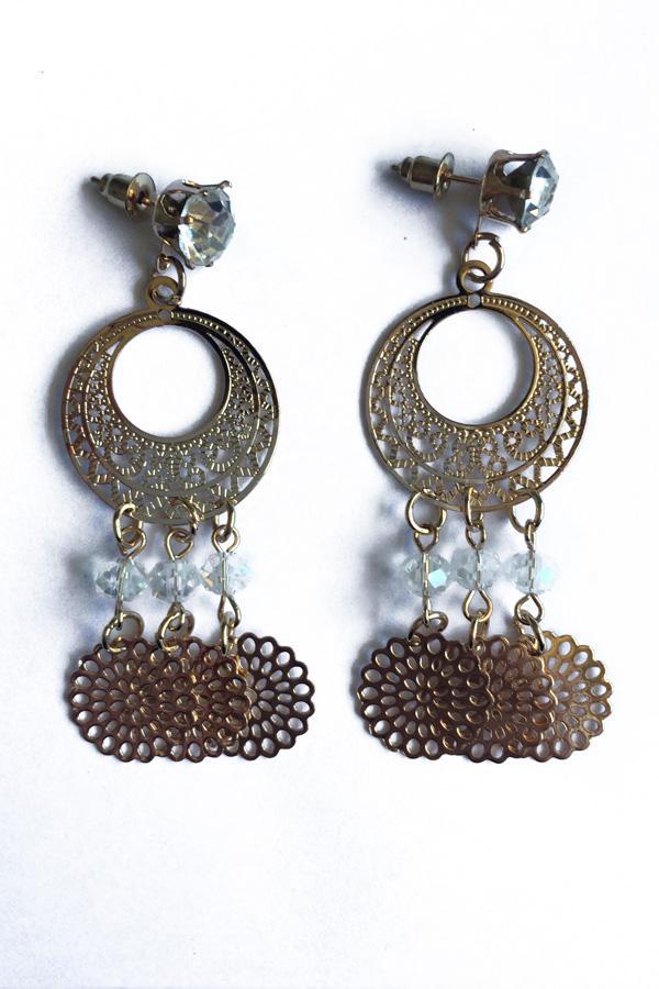 Triple Circle Earrings Silver-Jewellery-Jewellery-Silver-Daring Diva Australia, jewellery, jewelry, rings, earrings, necklaces, bracelet, bangles, choker, fashion jewellery, accessories, gold jewelry, silver jewellery, cheap jewellery, jewellery stores, imitation jewellery, fashion earrings, fashion rings, fashion necklace, costume jewellery