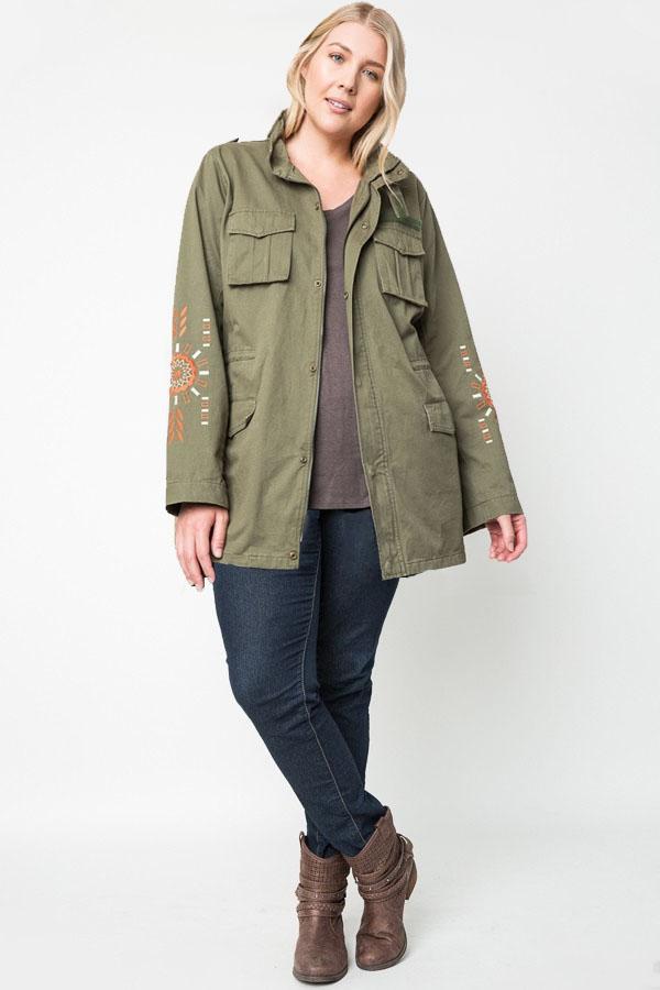 Reece Cargo Jacket-Outerwear-Daring Diva Australia-Daring Diva Australia