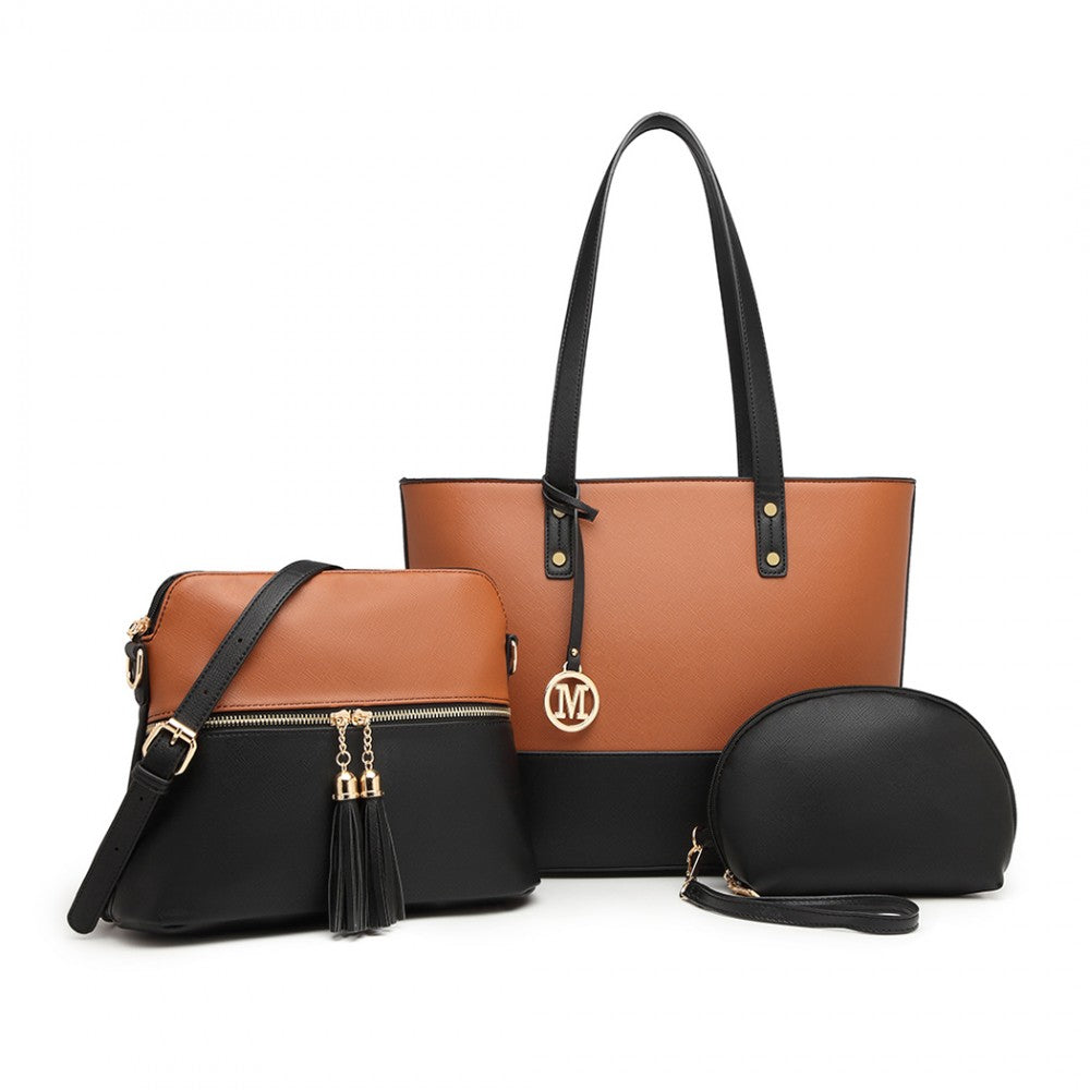 3 PIECE TOTE BAG SET